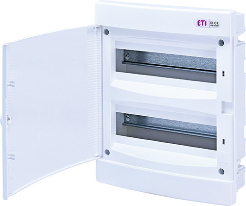 ETI 001101016 DIDO ECM24PO zapustená rozvodnica 24M biele dvere